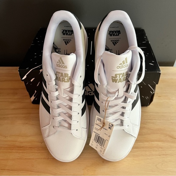 Adidas Star Wars Grand Court Baby Yoda Grogu DS Mandalorian Shoes Mens Size 10.5 - Picture 3 of 12